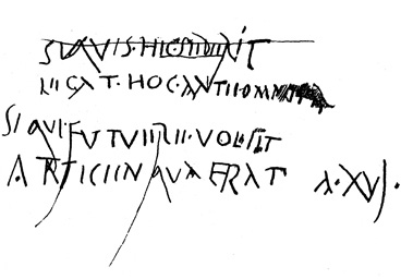 Iscrizione CIL IV 1751. ©SSBAPES