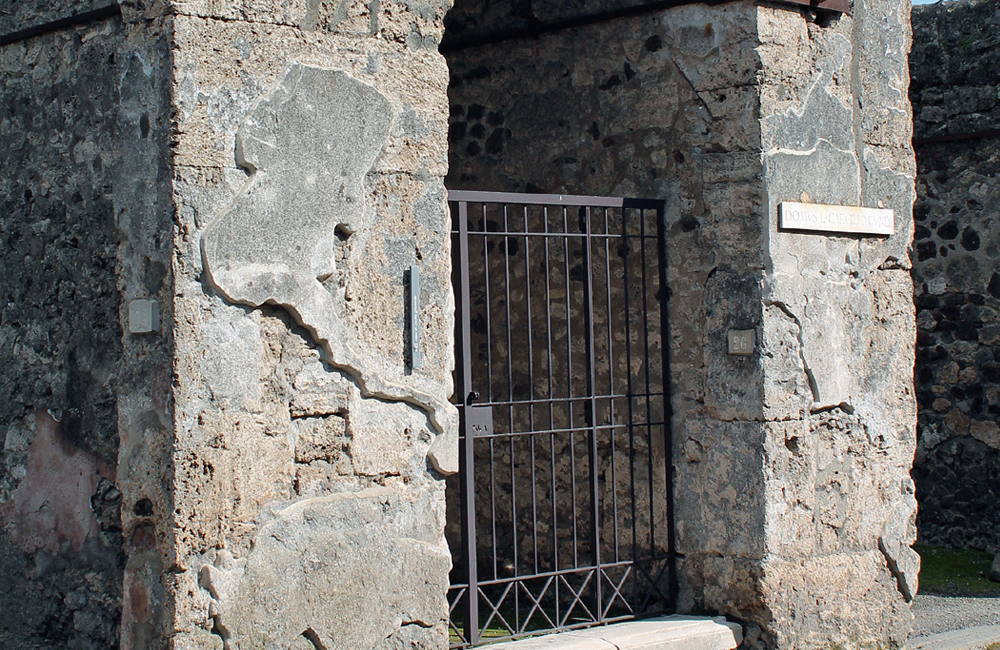CASA DI L. CECILIO GIOCONDO. L´ingresso. ©SSBAPES CASA DI L. CECILIO GIOCONDO. L´ingresso. ©SSBAPES